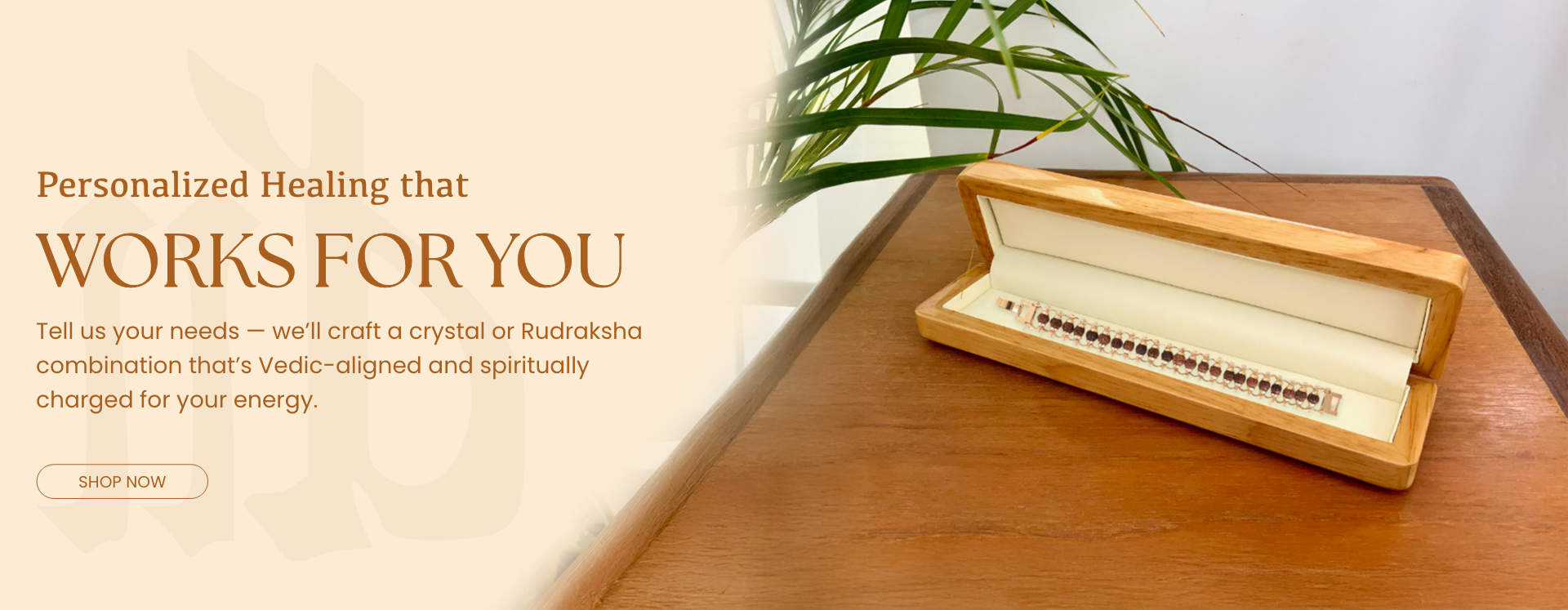 crystal stone bracelet