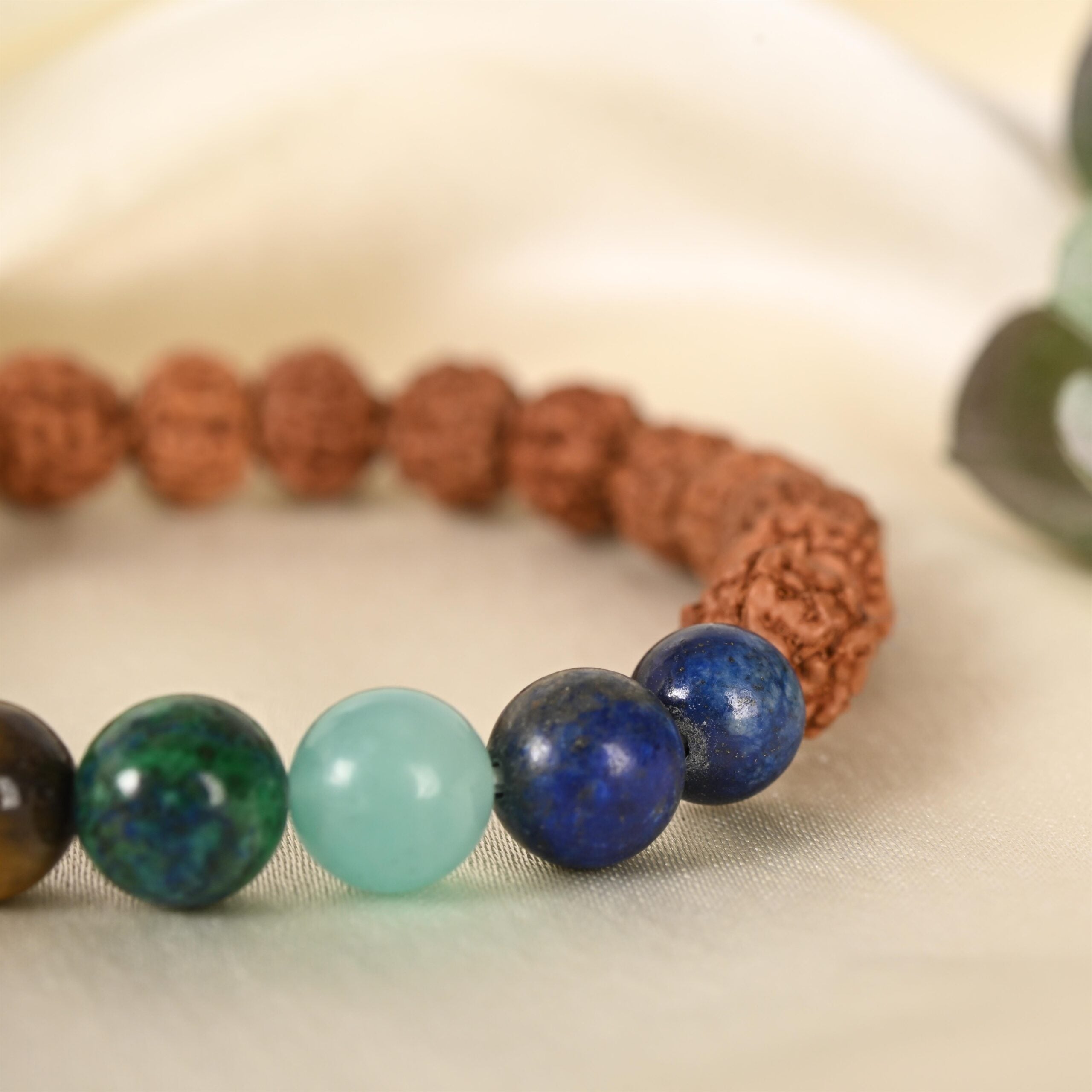 7 Chakra with Rudraksha