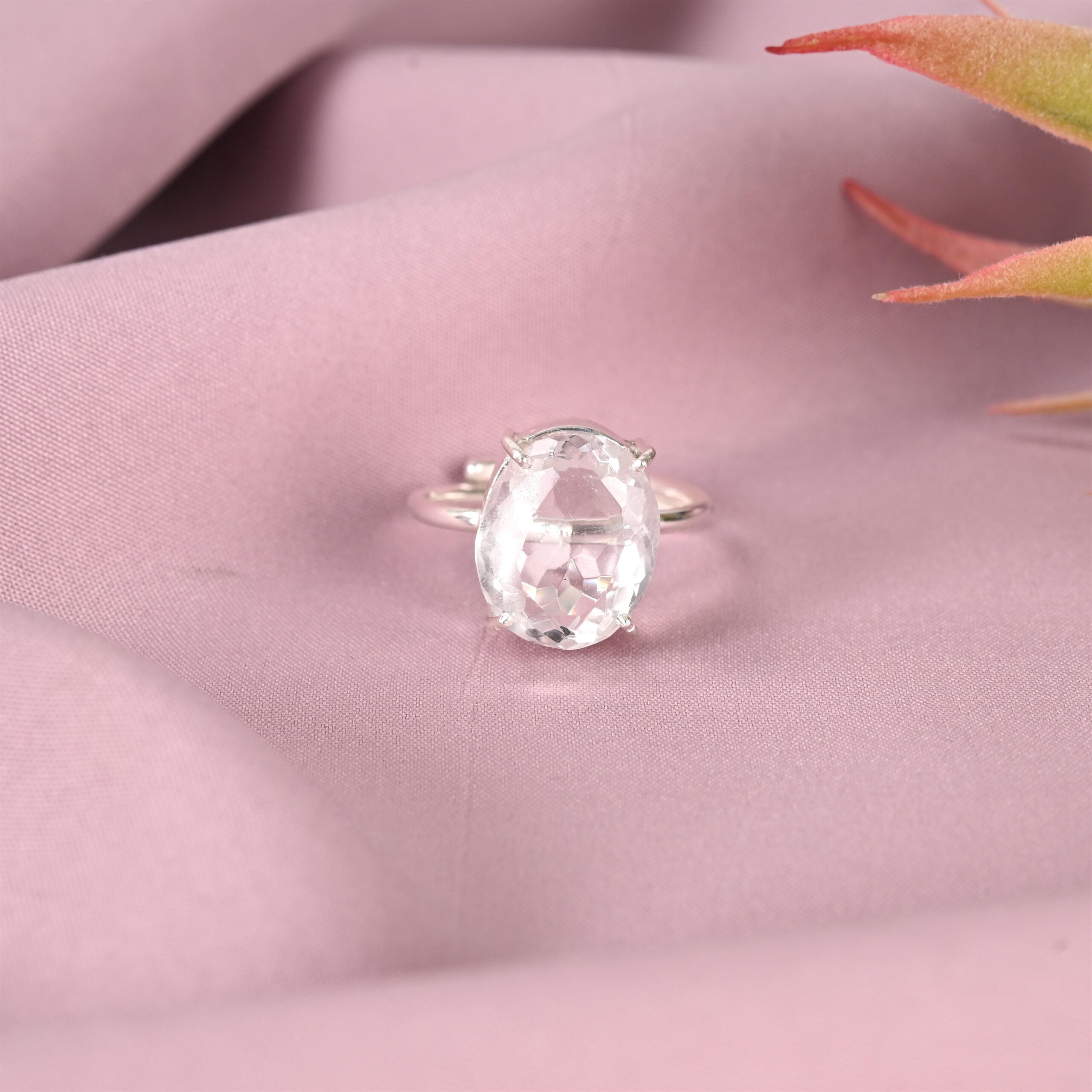 Clear Quartz Ring