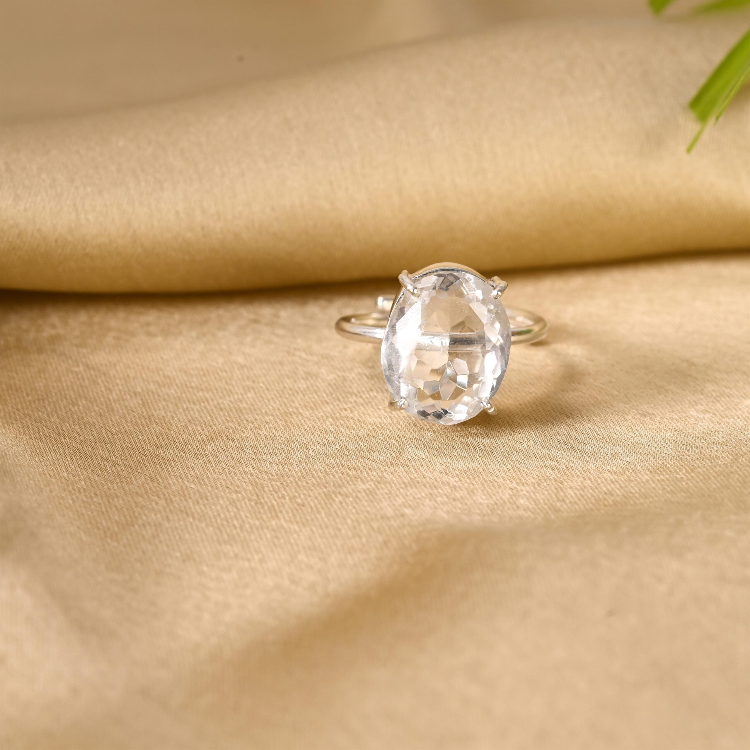 Clear Quartz Ring