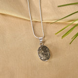 Raw Pyrite Pendant