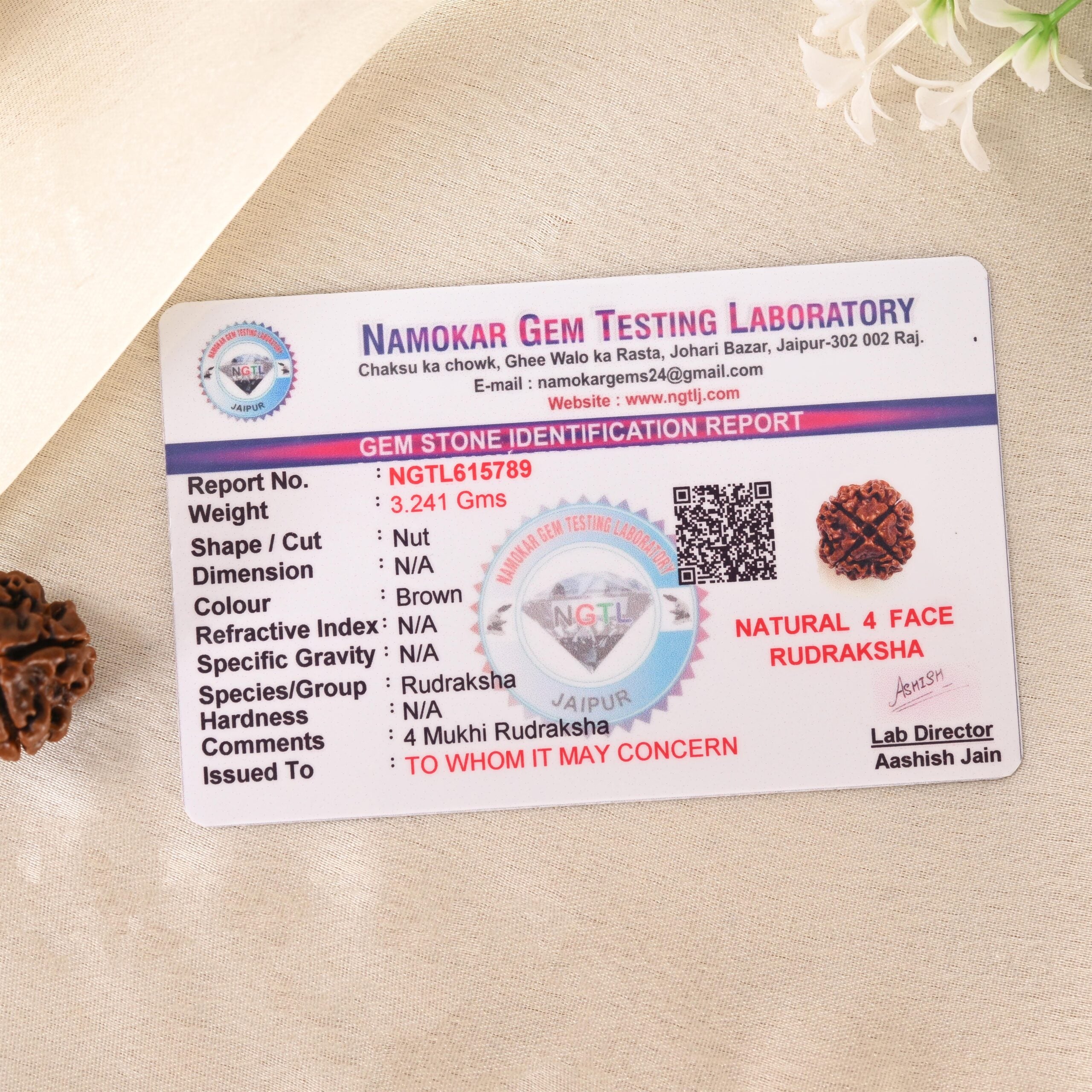 4 Mukhi Rudraksha