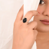 Black Tourmaline Ring