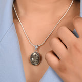Raw Pyrite Pendant