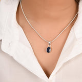 Blue Sapphire Pendant (Neelam)