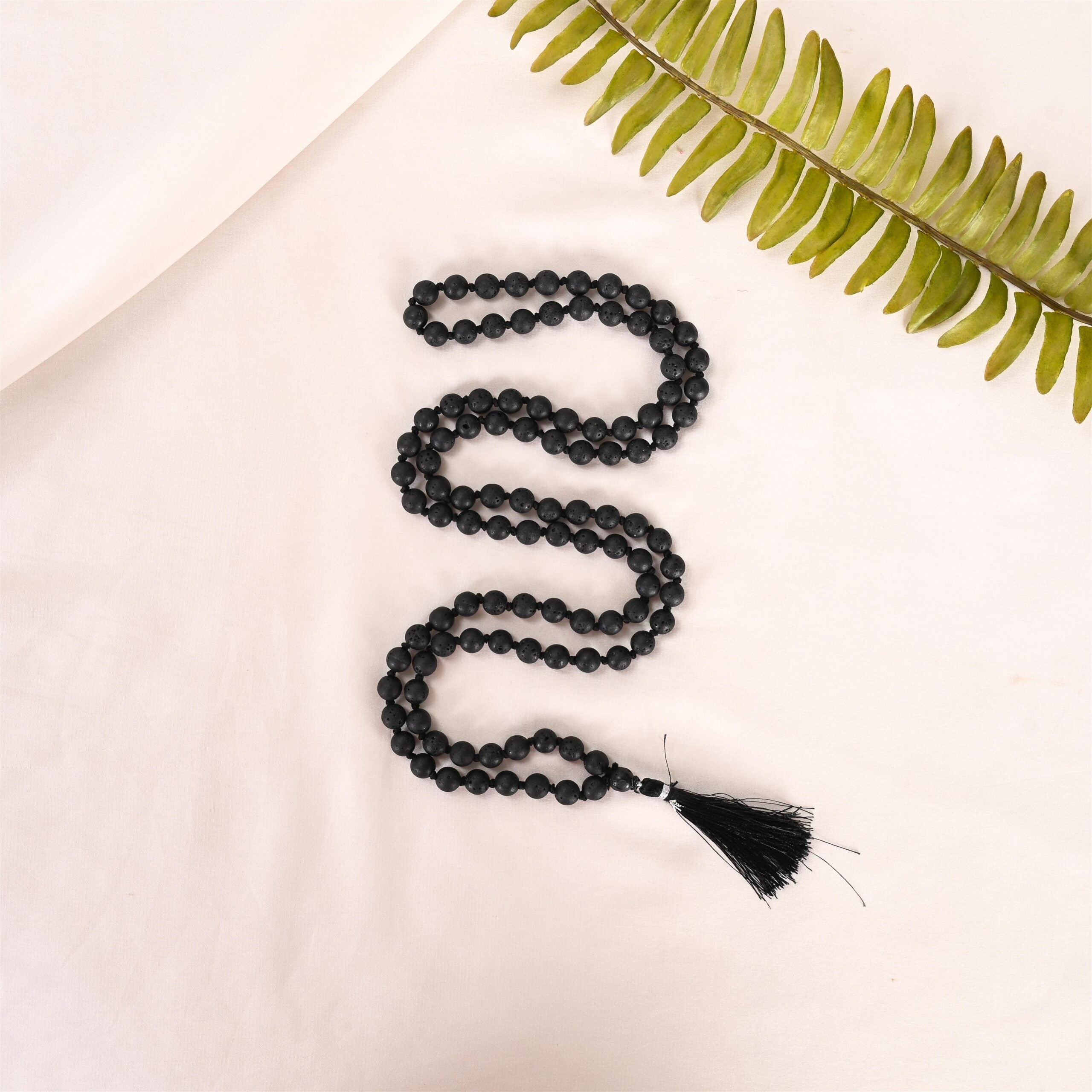 Black Lava Mala