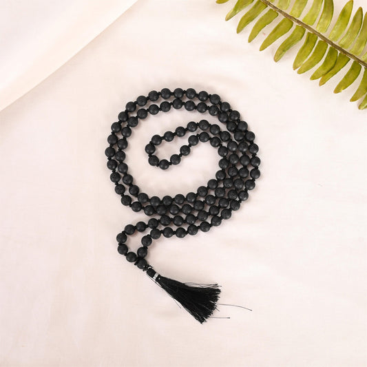 Black Lava Mala