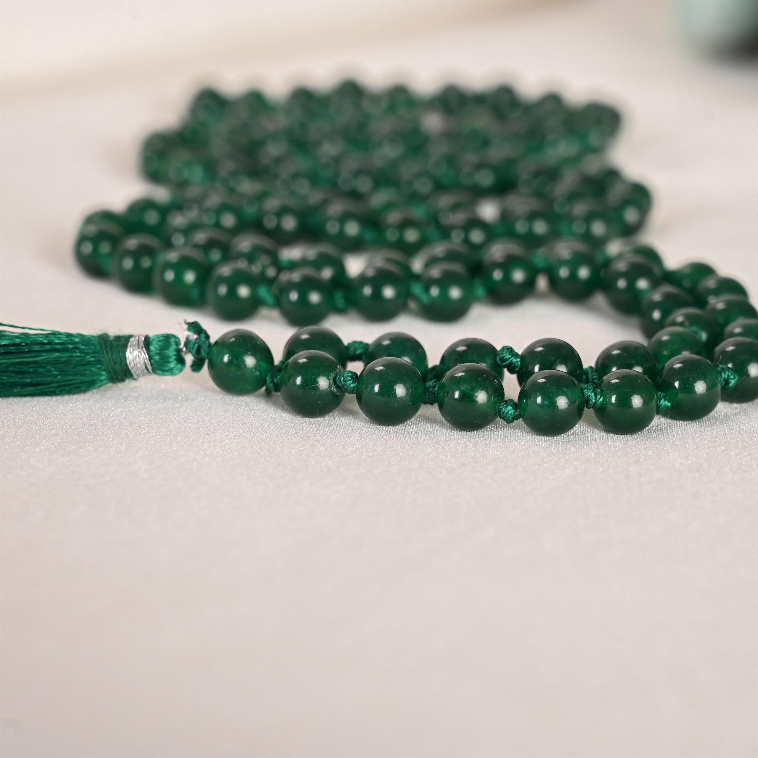 Green Jade Mala