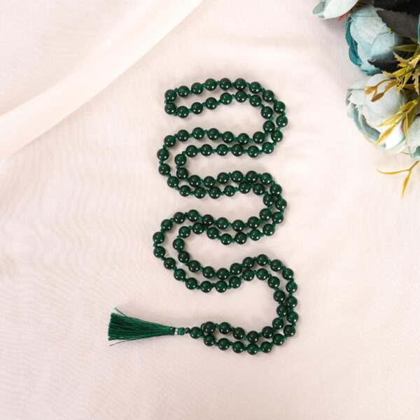 Green Jade Mala - Image 3