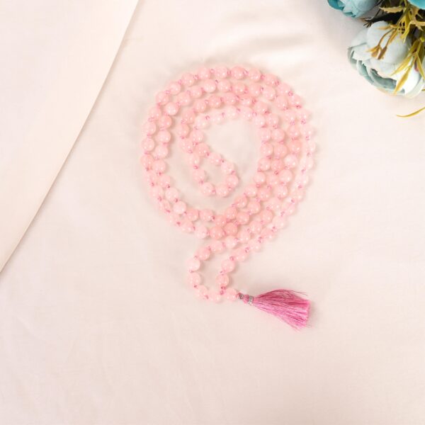 Rose Quartz Mala - Image 3