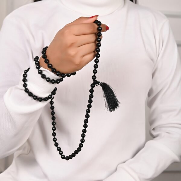 Black Tourmaline Mala - Image 6