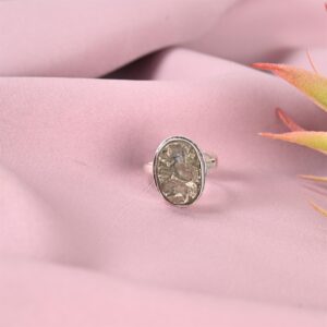 Raw Pyrite Ring