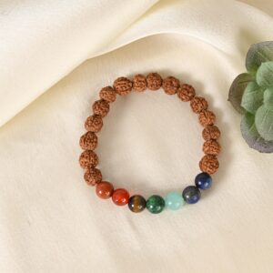 7 Chakra with Rudraksha