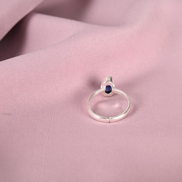 Blue Sapphire Ring (Neelam) - Image 6