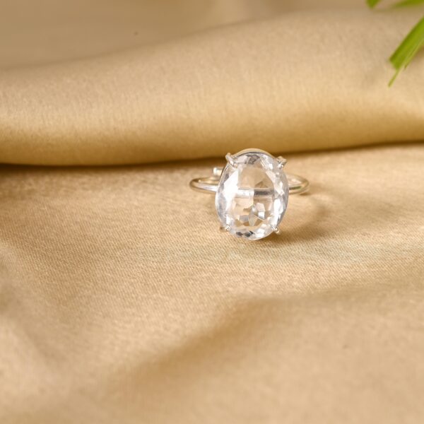 Clear Quartz Ring - Image 4