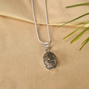 Raw Pyrite Pendant