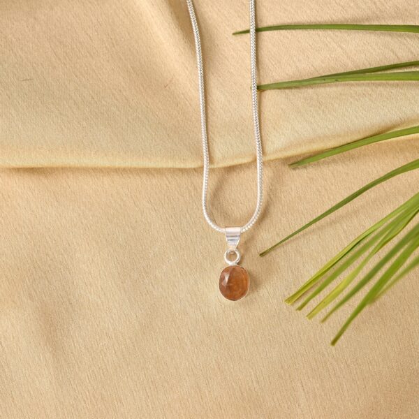 Yellow Sapphire Pendant - Image 2