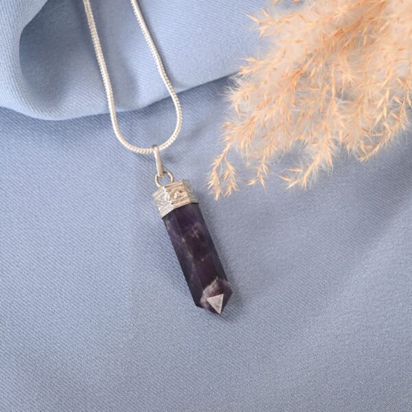 Amethyst Pencil Pendant - Image 2