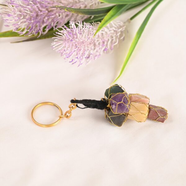 7 Chakra Tumble Keychain - Image 3