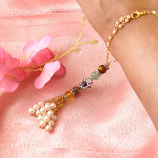 Money Magnet Rakhi for Bhabhi - Image 2