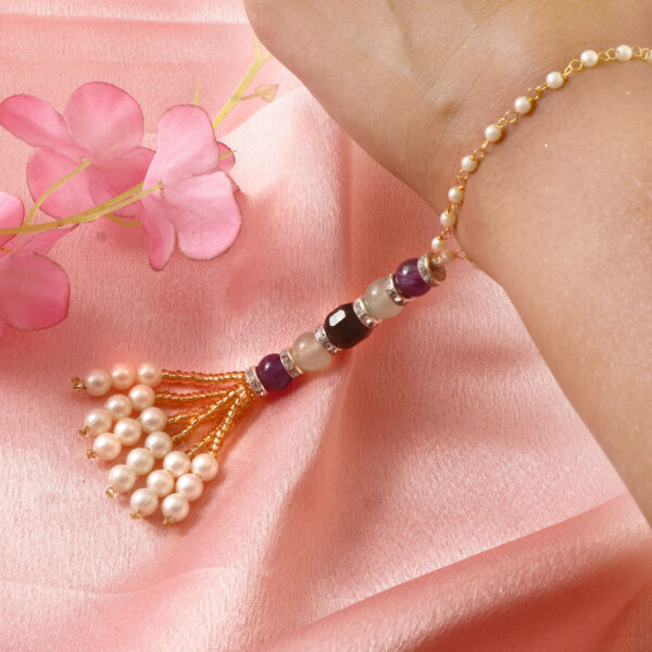Health and Luck Rakhi for Bhabhi - Image 2