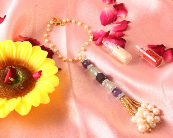 Health and Luck Rakhi for Bhabhi - Image 3