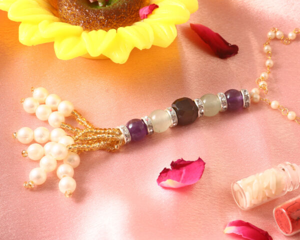 Health and Luck Rakhi for Bhabhi