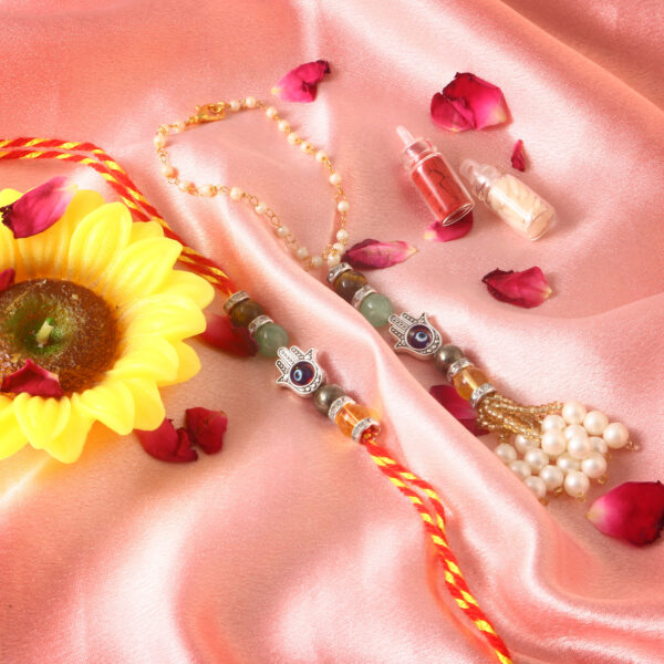 Money Magnet Rakhi for Bhai and Bhabhi - Image 2