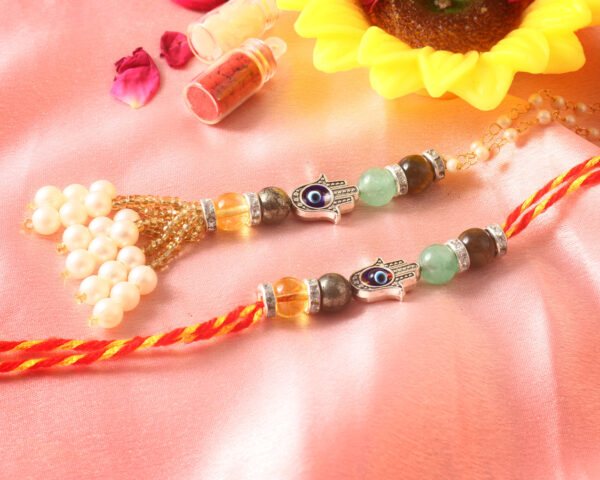 Money Magnet Rakhi for Bhai and Bhabhi