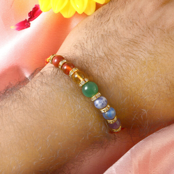 7 Chakra Rakhi for Bhai - Image 3