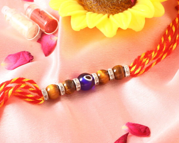 Tiger’s Eye Rakhi for Bhai