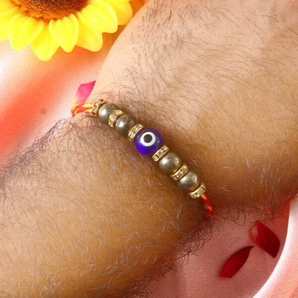 Pyrite Rakhi for Bhai - Image 3