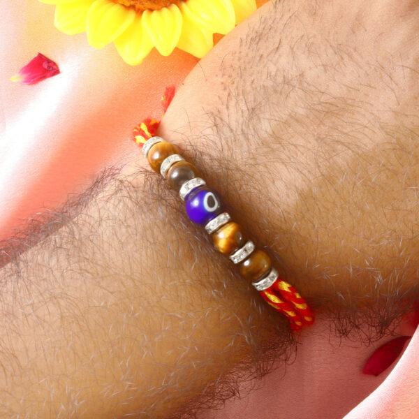 Tiger’s Eye Rakhi for Bhai - Image 3